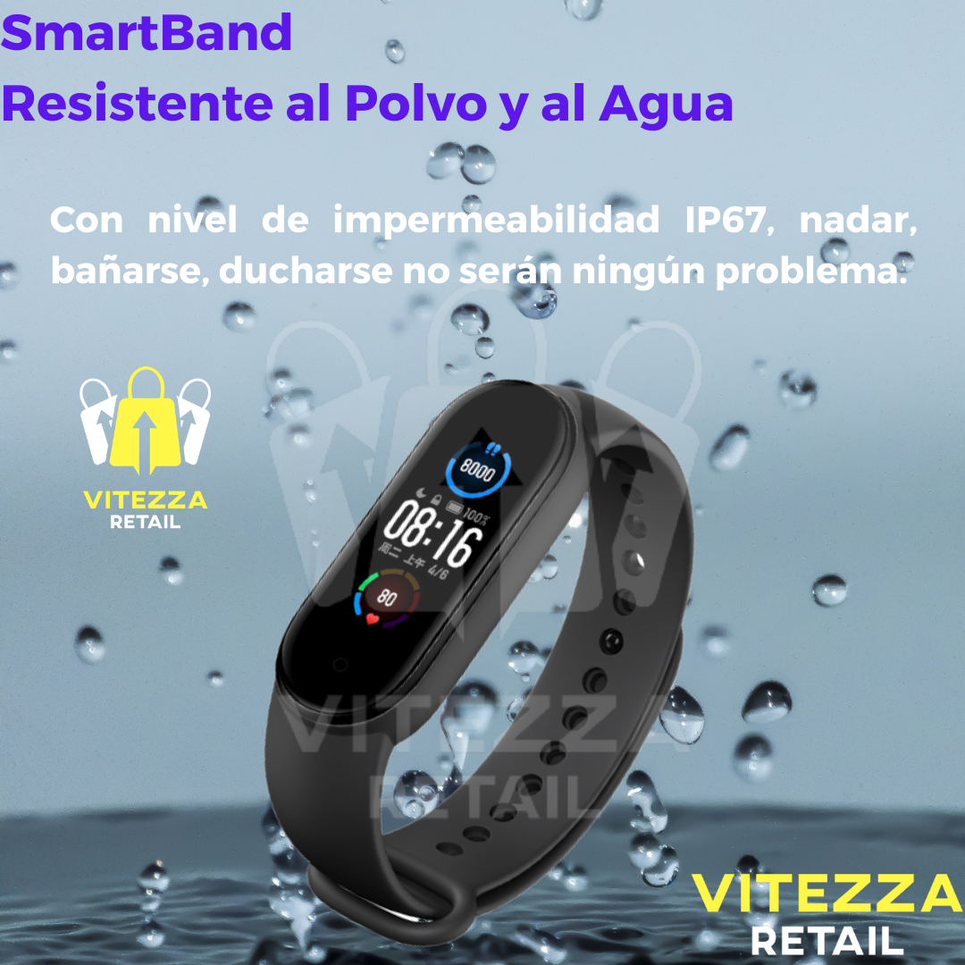 Smart Band - Fitness Bracelet Impermeable IP67